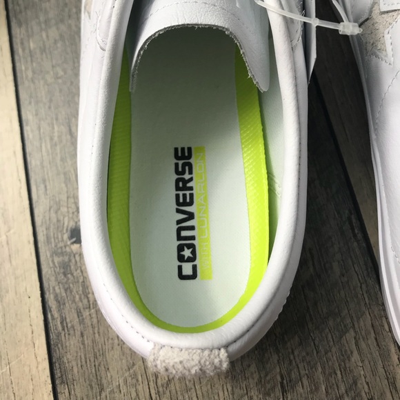 NWT Converse One Star OX White M AUTHENTIC - Picture 7 of 8